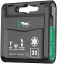 WERA ベラ 057772 インパクトトルクスビットセット TX20 15本入