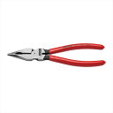 KNIPEX クニペックス 08 21 185 ニードルノーズペンチ