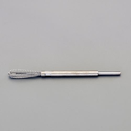 エスコ EA819BK-212 12x100mm/3mm軸 軸付ワイヤーブラシ(十字型)