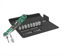 WERA ヴェラ 343974 差込角1/4SQ ビット用空転式トルクレンチセット トルク調整範囲2-12Nm