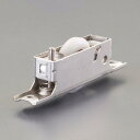 \当店限定!スーパーSALE期間中はP最大10倍/ エスコ EA986RH-1 30mm 戸車(平型/ポリアセタール樹脂車/ステンレス枠)