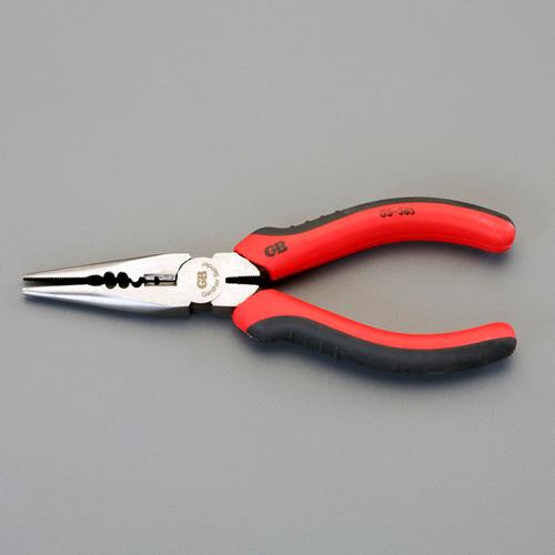 ＼当店限定！さらにポイント最大10倍／ エスコ EA537GZ-1 165mm ラジオペンチ(穴付/圧着付)