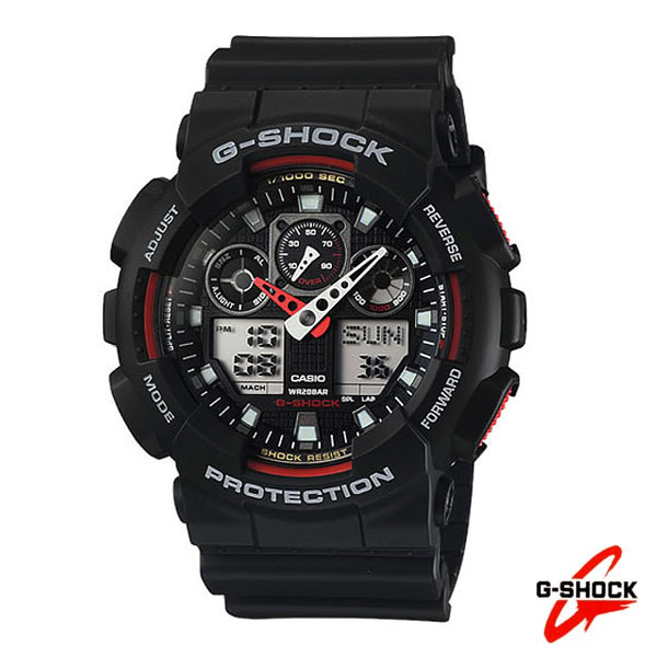 CASIO カシオ Gショックメンズ 腕時計アナデジ GA-100-1A4G-SHOCK 【smtb-k】【w3】【YDKG-k】【W3】のサムネイル
