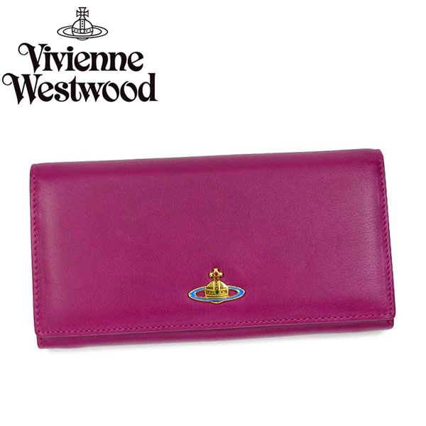 Vivienne Westwood ヴィヴィアンウエストウッド 長財布 財布 さいふ ビビアン 1032 NAPPA CARMIN ヴィヴィアン 財布 さいふ 【RCP】【プレゼント】