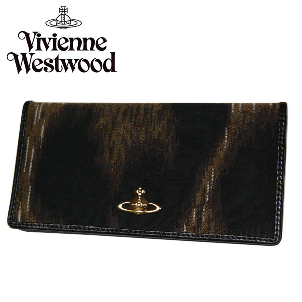 Vivienne Westwood ヴィヴィアン ウエストウッド 長財布 財布 ビビアン 736 LEOPARD MARRONE/NERO ヴィヴィアン・ウエストウッド 【RCP】【プレゼント】