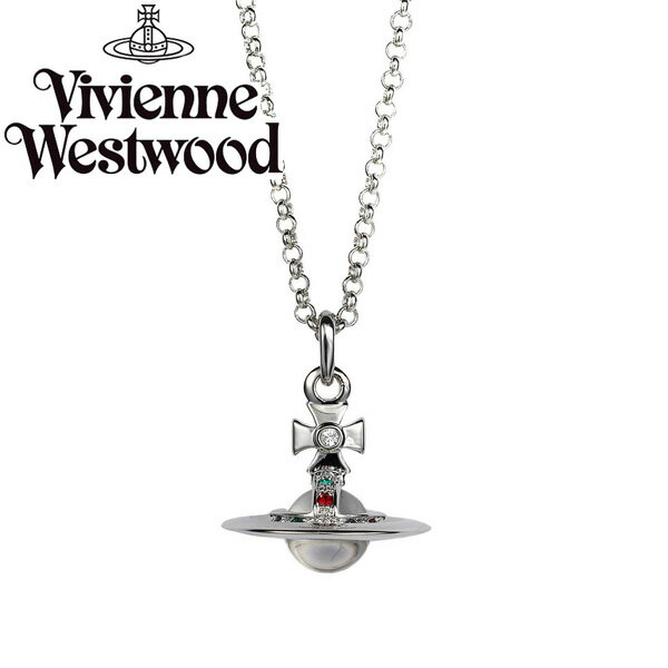 2024春夏新作 ヴィヴィアン ウエストウッド ネックレス Vivienne Westwood ペンダント アクセサリー タイニー オーブ NEW TINY ORB PENDANT PLATINUM 63020097-02P019 63020097-W004 752014B-1 シルバー ビビアン