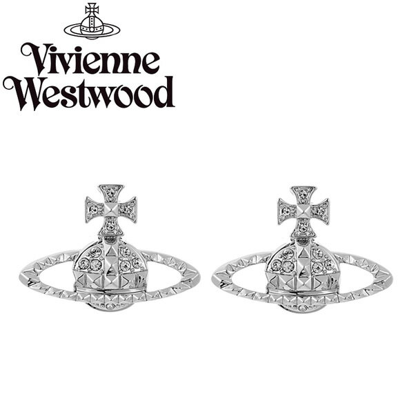 【送料無料】ヴィヴィアン ウエストウッド ピアス Vivienne Westwood アクセサリー ビビアン MAYFAIR BAS RELIEF EARRINGS SILVER MT12630-2 62010029-W110 ヴィヴィアン・ウエストウッド ビビアン【あす楽対応】【プレゼント】【ブランド】