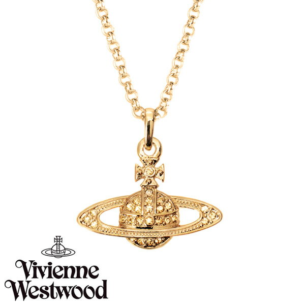 ヴィヴィアン ウエストウッド ネックレス Vivienne Westwood ペンダント アクセサリー ビビアン MINI BAS RELIEF PANDANT LIGHT TOPAZ 752107B-2 752107B/2 ヴィヴィアン・ウエストウッド 【RCP】【プレゼント】【ブランド】【セール】