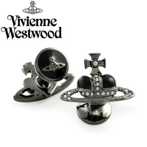 【送料無料】 ヴィヴィアン ウエストウッド カフス Vivienne Westwood カフリンクス アクセサリー ビビアン DIAMANTE HEART CAFFLINKS BLACK 770272B-4 770272B/4 ヴィヴィアン・ウエストウッド 【RCP】【プレゼント】【ブランド】