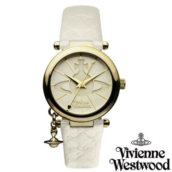 【送料無料】 Vivienne Westwood ヴィヴィアン ウエストウッド レディース 腕時計 時計 ビビアン VV006WHWH オフホワイト×ゴールド ヴィヴィアン・ウエストウッド 【あす楽対応】【ブランド】【プレゼント】【セール】
