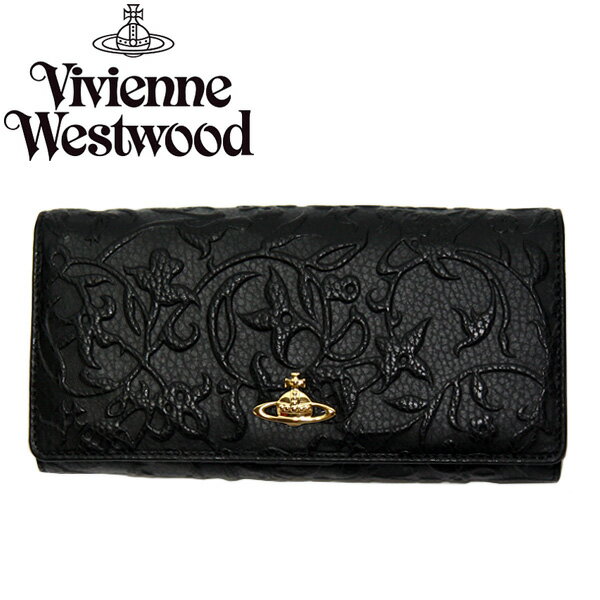 ヴィヴィアン 財布 長財布 ヴィヴィアンウエストウッド Vivienne Westwood 1032 HANOVER NERO ビビアン ヴィヴィアン・ウエストウッド