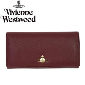 【送料無料】ヴィヴィアン 財布 長財布 ヴィヴィアンウエストウッド Vivienne Westwood 1032 SAFFIANO BORDEAUX ビビアン ヴィヴィアン・ウエストウッド 【RCP】【プレゼント】