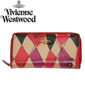 ヴィヴィアン 財布 長財布 ヴィヴィアンウエストウッド Vivienne Westwood 5140 NEW HARLEQUIN FUXIA ビビアン ラウンドファスナー ヴィヴィアン・ウエストウッド 【送料無料】【RCP】