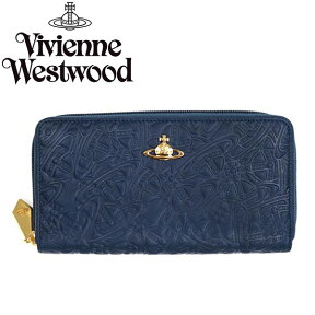 ヴィヴィアン 財布 長財布 ヴィヴィアンウエストウッド Vivienne Westwood 5140 ORB FEVER BLUE 484292 型押し ビビアン 2015春夏新作 ヴィヴィアン・ウエストウッド