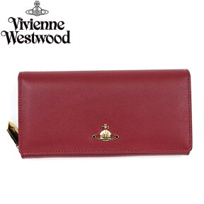 【送料無料】ヴィヴィアン 財布 長財布 ヴィヴィアンウエストウッド Vivienne Westwood 1032 SAFFIANO RED 764578 ビビアン ヴィヴィアン・ウエストウッド 【RCP】【プレゼント】