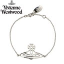 【送料無料】 Vivienne Westwood ヴィヴィアン ウエストウッド ブレスレット アクセサリー ビビアン THIN LINES FLAT ORB BRACELET 61020139-02W003 61020139-W003 BBL156-2 ヴィヴィアン ウエストウッド ビビアン【あす楽対応】【プレゼント】【ブランド】