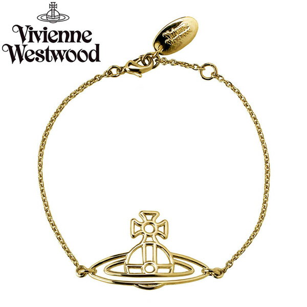 ヴィヴィアンウエストウッド 【送料無料】 Vivienne Westwood ヴィヴィアン ウエストウッド ブレスレット アクセサリー ビビアン THIN LINES FLAT ORB BRACELET 61020139-R001 BBL156-3 ヴィヴィアン・ウエストウッド ビビアン【あす楽対応】【プレゼント】【ブランド】