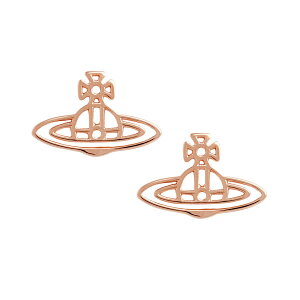 ̵Vivienne Westwood  ȥå ԥ ꡼ ӥӥ THIN LINES FLAT ORB STUD EARRINGS PINK GOLD 62010208-02G002 62010208-G002 BE157-4 󡦥ȥå ӥӥڤбۡڥץ쥼ȡ