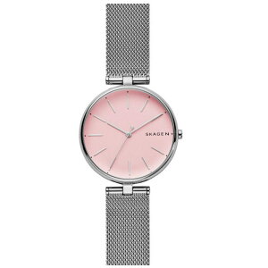 商品画像：museoで人気の【送料無料】SKAGEN スカーゲン レディース 腕時計 SKW2708 SIGNATUR シグネチャー 時計 女性用 ピンク×シルバー とけい 【あす楽対応】【プレゼント】【ブランド】【セール】