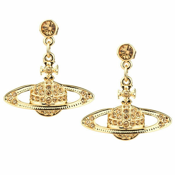 【送料無料】ヴィヴィアン ウエストウッド ピアス Vivienne Westwood アクセサリー ビビアン MINI BAS RELIEF DROP EARRINGS 62020025 R121 GOLD 724536B-2 ヴィヴィアン・ウエストウッド 【あす楽対応】【ブランド】【プレゼント】【ラッキーシール対応】