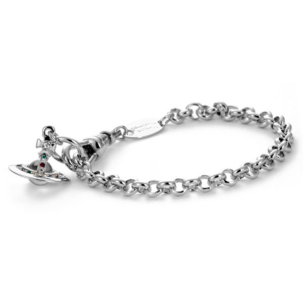 【送料無料】ヴィヴィアン ウエストウッド ブレスレット Vivienne Westwood アクセサリー オーブ ビビアン プチオーブ NEW PETITE ORB BRACELET PLATINUM 61020057-02P019 61020057-W004 741467B-1 ビビアン【あす楽対応】【ブランド】【プレゼント】