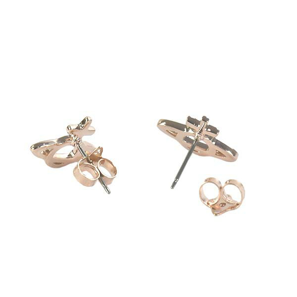 【送料無料】ヴィヴィアン ウエストウッド ピアス Vivienne Westwood アクセサリー ビビアン BE1810-3 BE1810/3 ORNELLA EARRINGS ピンク×ピンクゴールド ヴィヴィアン・ウエストウッド ビビアン【あす楽対応】【ブランド】【プレゼント】【ラッキーシール対応】