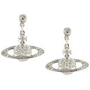 【送料無料】ヴィヴィアン ウエストウッド ピアス Vivienne Westwood アクセサリー ビビアン MINI BAS RELIEF DROP EARRINGS 62020025 W110 RHODIUM Crystal 724536B-1 ヴィヴィアン・ウエストウッド【あす楽対応】【ブランド】【プレゼント】【ラッキーシール対応】