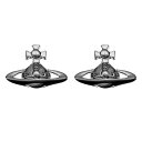 【送料無料】2024春夏新作 ヴィヴィアン ウエストウッド ピアス Vivienne Westwood アクセサリー ビビアン LORELEI STUD EARRINGS 62010014-02S001 62010014-S001 BE1177-4 BRASS RUTHENIUM ヴィヴィアン・ウエストウッド【あす楽対応】【ブランド】【プレゼント】