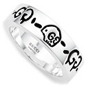 グッチ リング 指輪 GUCCI アクセサリー ジュエリー レディース 477339 J8400 0701 シルバー925 グッチゴースト GHOST RING ※イタリアサイズ表記※