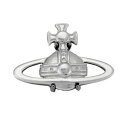 【送料無料】ヴィヴィアン ウエストウッド ピアス Vivienne Westwood 片耳用 アクセサリー ビビアン SUZON SINGLE STUD NANO PLATINUM/RUTHENIUM 62010046-02P008 62010046-W007 シルバー×ブラック【あす楽対応】【ブランド】