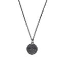 【送料無料】ヴィヴィアン ウエストウッド ネックレス Vivienne Westwood ペンダント メンズ ジュエリー アクセサリー 63020301-S001 MAN. RICHMOND PENDANT RUTHENIUM ガンメタル ビビアン【あす楽対応】【ブランド】【プレゼント】