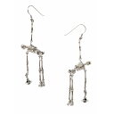 【送料無料】ヴィヴィアン ウエストウッド ピアス Vivienne Westwood レディース アクセサリー 両耳用 62030013-W113 SKELETON EARRINGS BRASS PALLADIUM Black シルバー×ブラック スカル ドクロ 骸骨 スケルトン ビビアン【あす楽対応】【ブランド】【プレゼント】