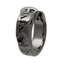 【送料無料】ヴィヴィアン ウエストウッド ピアス Vivienne Westwood アクセサリー 片耳用 MAN BOBBY SINGLE HOOP RUTHENIUM 62030053-S001 ガンメタル シングル ヴィヴィアン・ウエストウッド ビビアン【あす楽対応】【ブランド】【プレゼント】