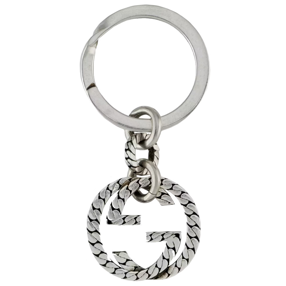 【送料無料】グッチ キーリング GUCCI キーホルダー アクセサリー メンズ レディース 678644 J8400 0728 シルバー925 インターロッキングG キーチェーン【あす楽対応】【プレゼント】【ブランド】【セール】