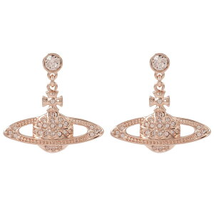 ̵ۥ ȥå ԥ Vivienne Westwood ꡼ ӥӥ MINI BAS RELIEF DROP EARRINGS PINK GOLD 62020025-G120 724536B-3 󡦥ȥåɡڤбۡڥ֥ɡۡڥץ쥼ȡ