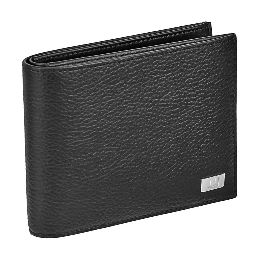 【送料無料】dunhill ダンヒル 財布 二つ折り財布 メンズ 本革 革 レザー 19F2932AV001R Avorities アボリティーズ ブラック BLACK 黒色【あす楽対応】【ブランド】【プレゼント】【セール】