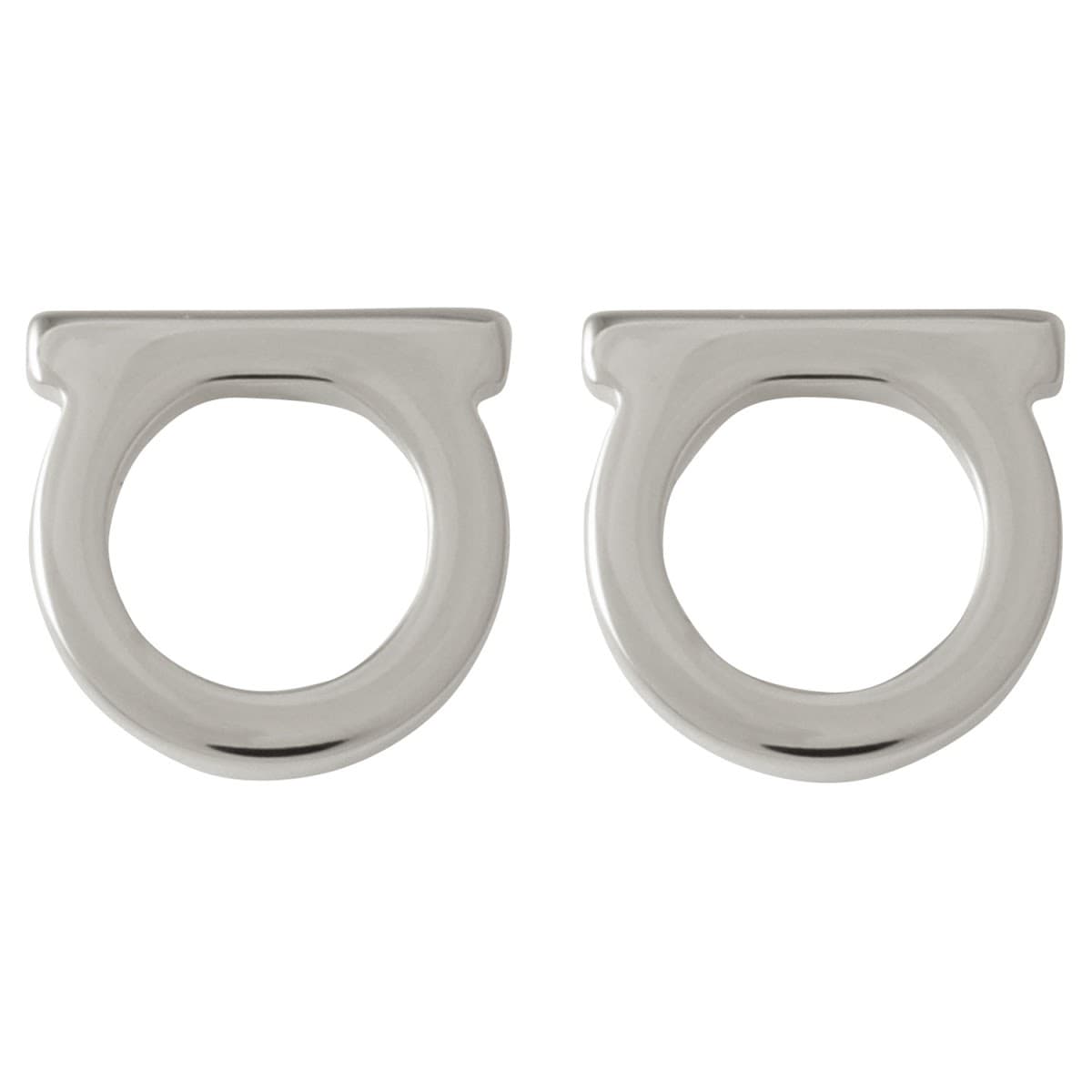 【送料無料】サルヴァトーレフェラガモ ピアス Salvatore Ferragamo アクセサリー ジュエリー レディース 760120 696433 002 GANCINI EARRING ガンチーニ スタッド シルバー【あす楽対応】【プレゼント】【ブランド】【セール】(4)