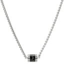 【送料無料】EMPORIO ARMANI エンポリオアルマーニ ネックレス ペンダント アクセサリー ジュエリー EGS2844040 シルバー×ブラック エンポリオ・アルマーニ エンポリ アルマーニ【あす楽対応】【ブランド】【プレゼント】【セール】