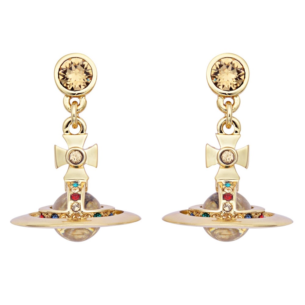 【送料無料】ヴィヴィアン ウエストウッド ドロップピアス Vivienne Westwood アクセサリー オーブ ビビアン プチオーブ NEW PETITE ORB EARRINGS GOLD 62020032-R001 724537B-2 ビビアン【あす楽対応】【ブランド】【プレゼント】