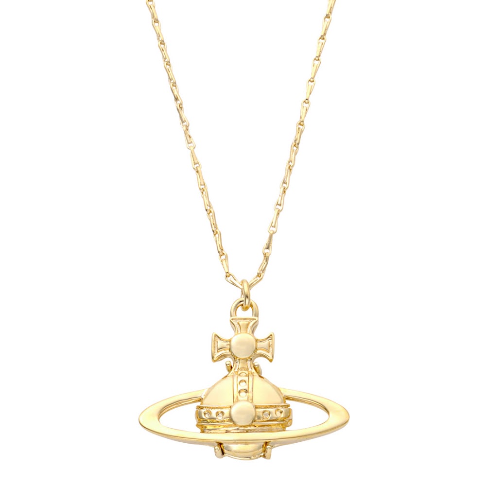 【送料無料】ヴィヴィアン ウエストウッド ネックレス Vivienne Westwood ペンダント アクセサリー ビビアン SUZIE PENDANT GOLD 63020023-R001 BPD990-2 ヴィヴィアン・ウエストウッド ビビアン【あす楽対応】【プレゼント】【ブランド】