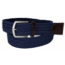 【送料無料】POLO RALPH LAUREN ポロ ラルフ ローレン ベルト メンズ 405666041002 ネイビー×ブラウン コットン×レザー【プレゼン...
