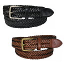 【送料無料】POLO RALPH LAUREN ポロ ラルフ ローレン レザー ベルト メンズ 編み込み ブラック/405805019001 ブラウン/4058...