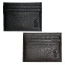 【送料無料】POLO RALPH LAUREN ポロ ラルフ ローレン カードケース 名刺入れ メンズ レザー 本革 405913722001/ダークブラウン ...