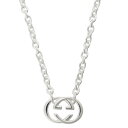 【送料無料】グッチ ネックレス GUCCI ペンダント アクセサリー メンズ レディース 190489 J8400 8106 GGロゴモチーフ ブリット シルバ...