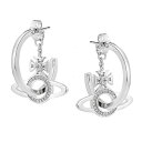 【送料無料】ヴィヴィアン ウエストウッド ピアス Vivienne Westwood アクセサリー 62010105-02P102 MIRANDA EARRINGS PLATINUM WHITE シルバー ミランダ イヤリング ビビアン【あす楽対応】【ブランド】【プレゼント】