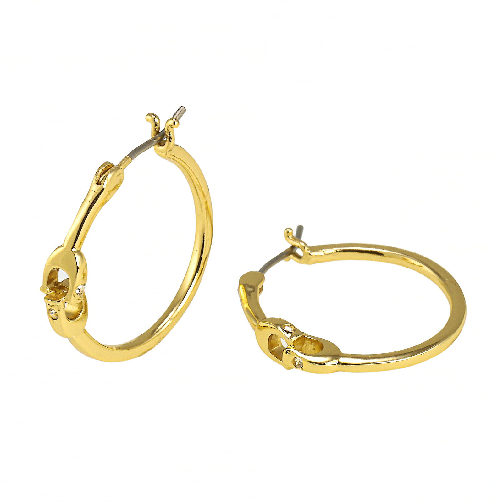 【送料無料】COACH コーチ フープ ピアス 両耳用 レディース 408160 GLD 710 40816...