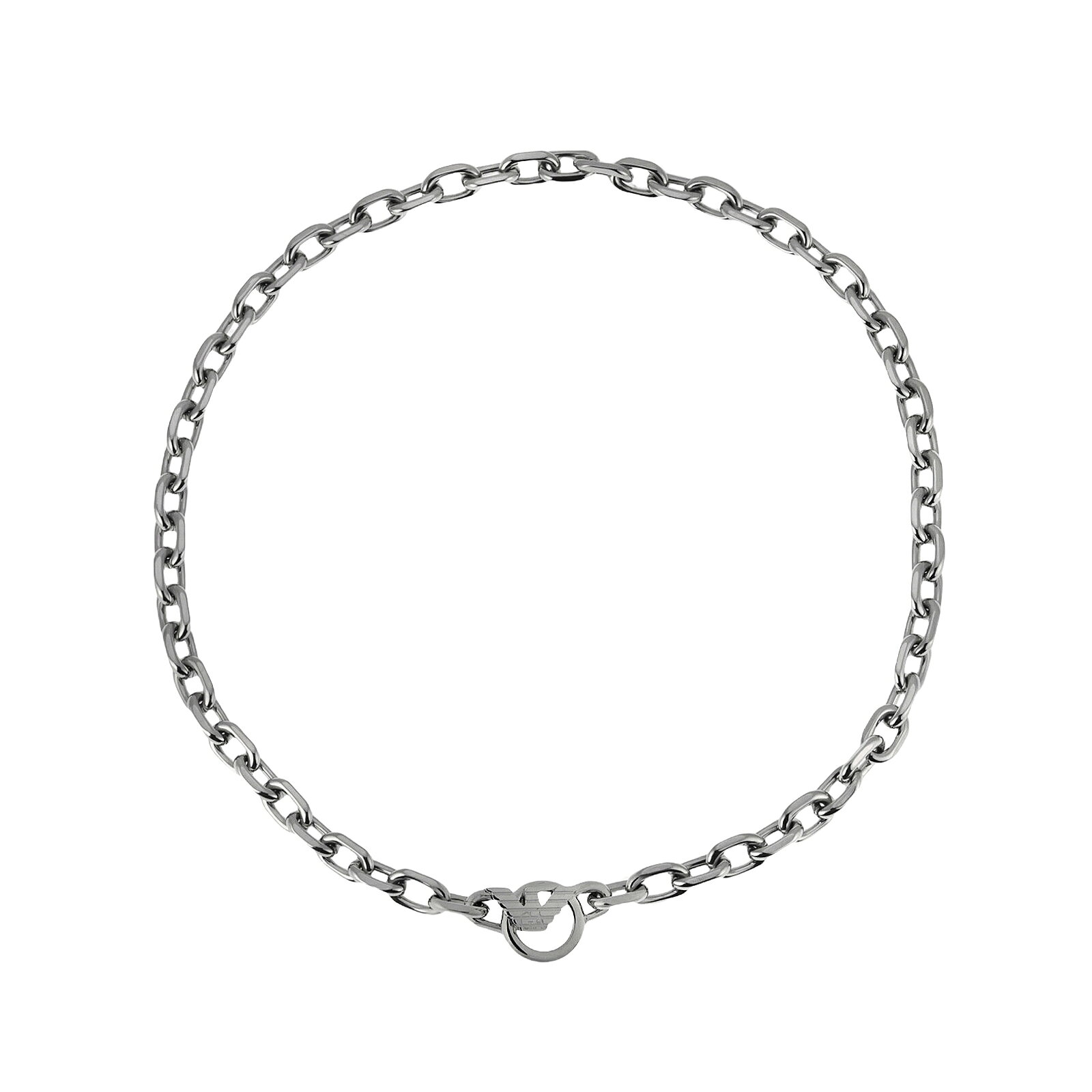乐天商城 - 【送料無料】EMPORIO ARMANI エンポリオアルマーニ ネックレス メンズ ステンレススチール チェーンネックレス EGS3235040 シルバー アクセサリー ジュエリー エンポリオ・アルマーニ エンポリ アルマーニ【プレゼント】【ブランド】