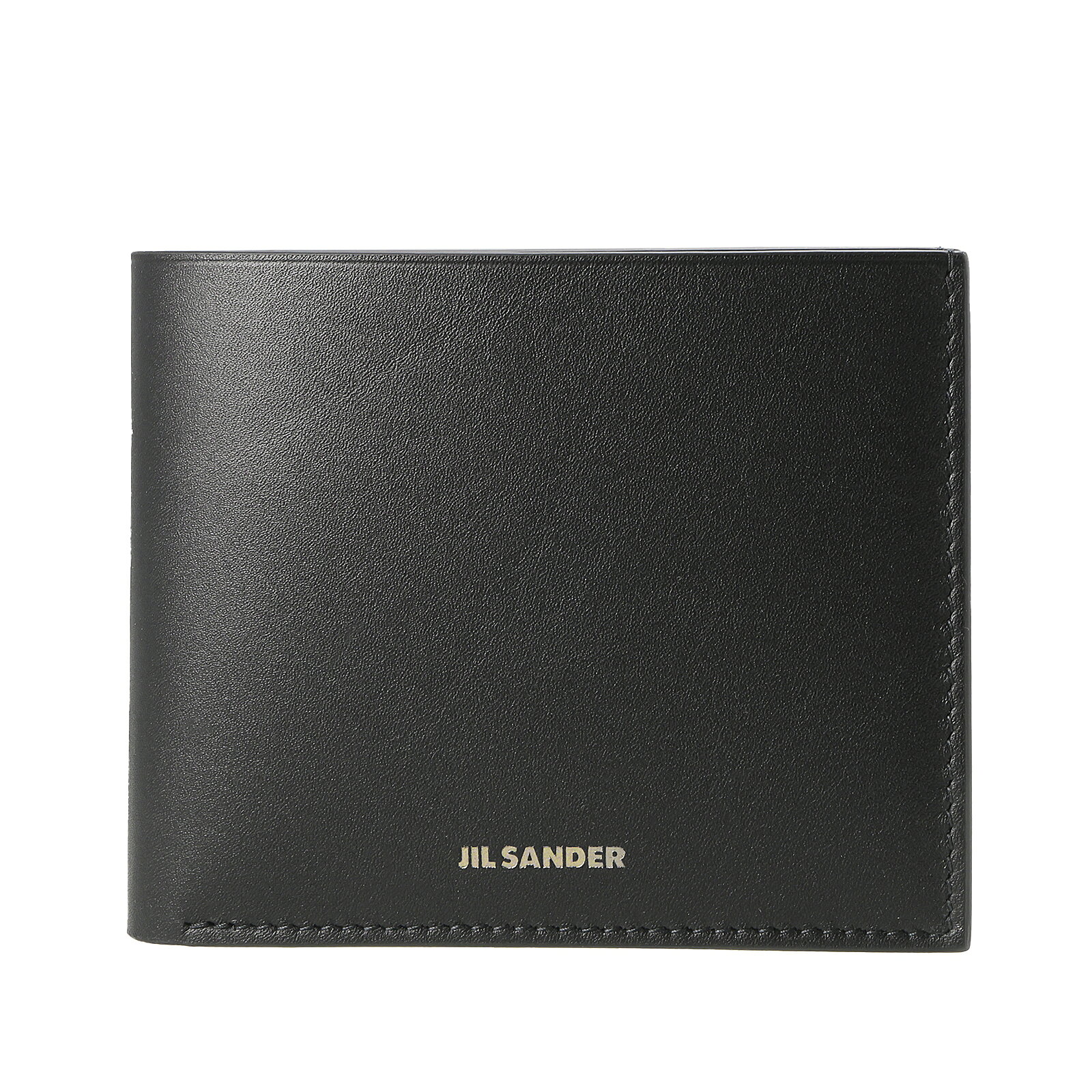 乐天商城 - 【送料無料】2026春夏新作 JIL SANDER ジルサンダー 二つ折り財布 メンズ J25UI0002 P5995 001 ZIP POCKET WALLET ブラック レザー 本革【ブランド】【プレゼント】