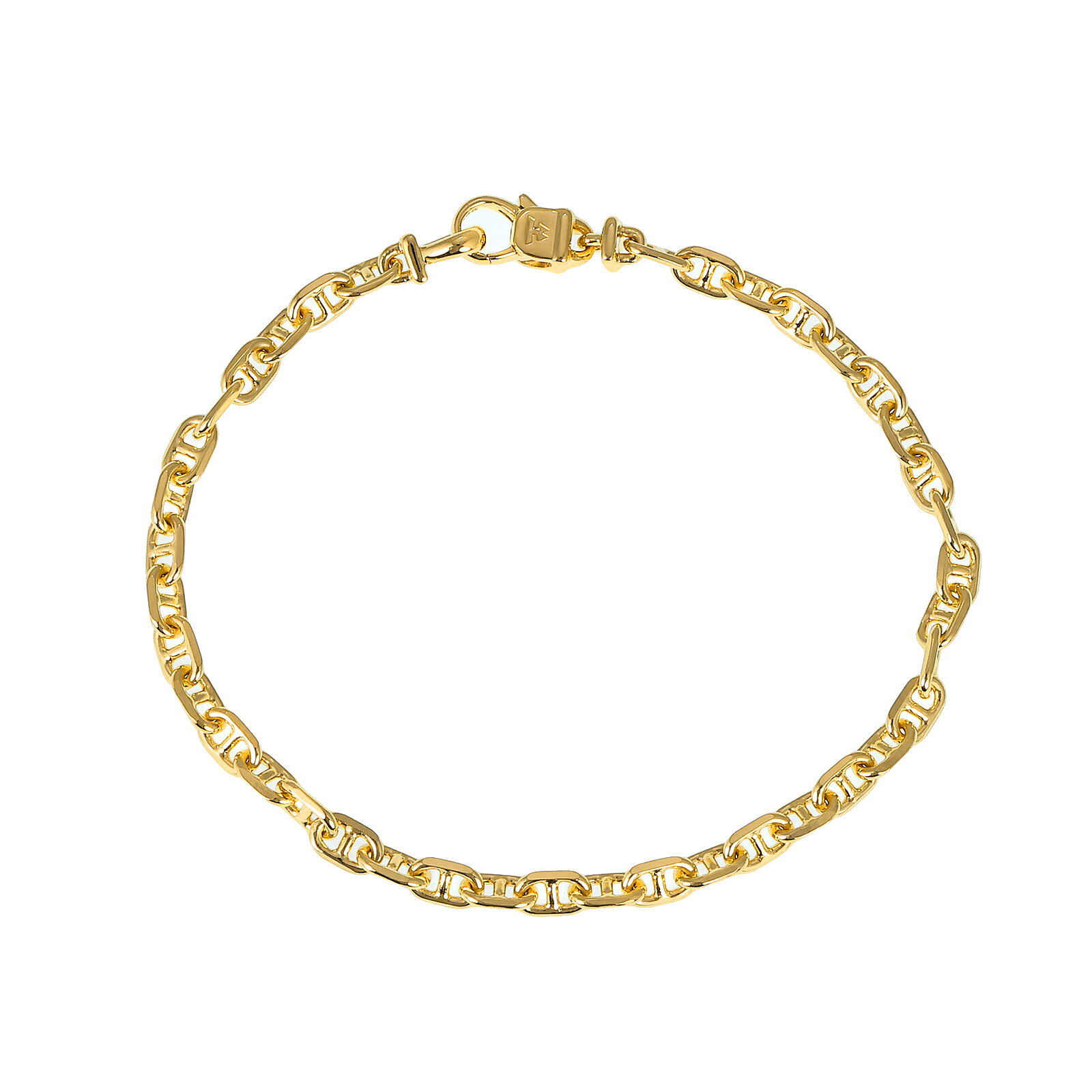 【送料無料】TOM WOOD トムウッド ブレスレット チェーン 100088 Cable Bracelet Gold ケーブル ブレスレット ゴールド メンズ レディース ユニセックス スターリングシルバー 925 アクセサリー ジュエリー【ブランド】【プレゼント】
