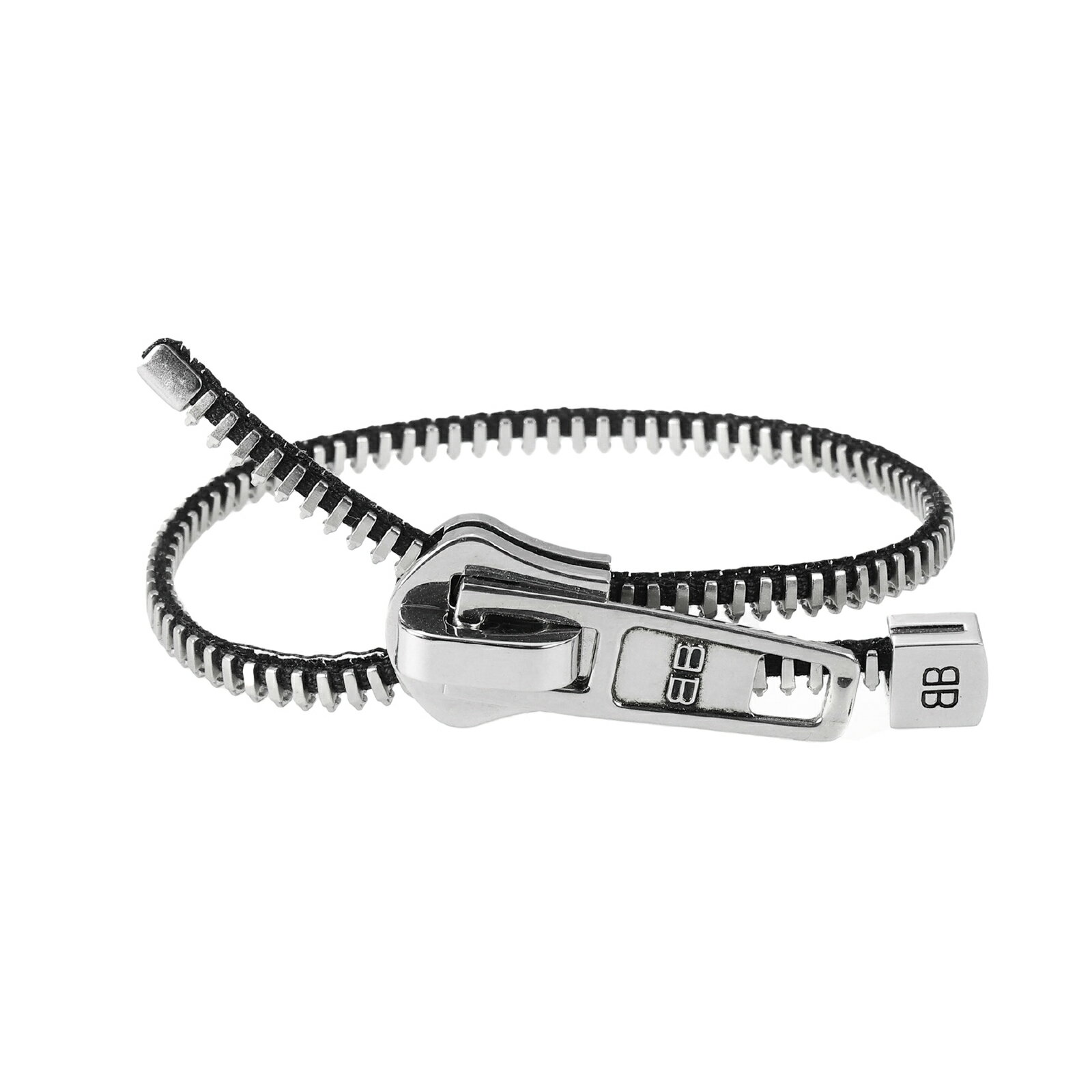 樂天商城 - 【送料無料】2026春夏新作 BALENCIAGA バレンシアガ ブレスレット ジップ ファスナー Diy Zip 856240 TZ2ZS 1255 メンズ レディース ユニセックス ブレス アクセサリー ジュエリー BBロゴ アンティークシルバー【ブランド】【プレゼント】